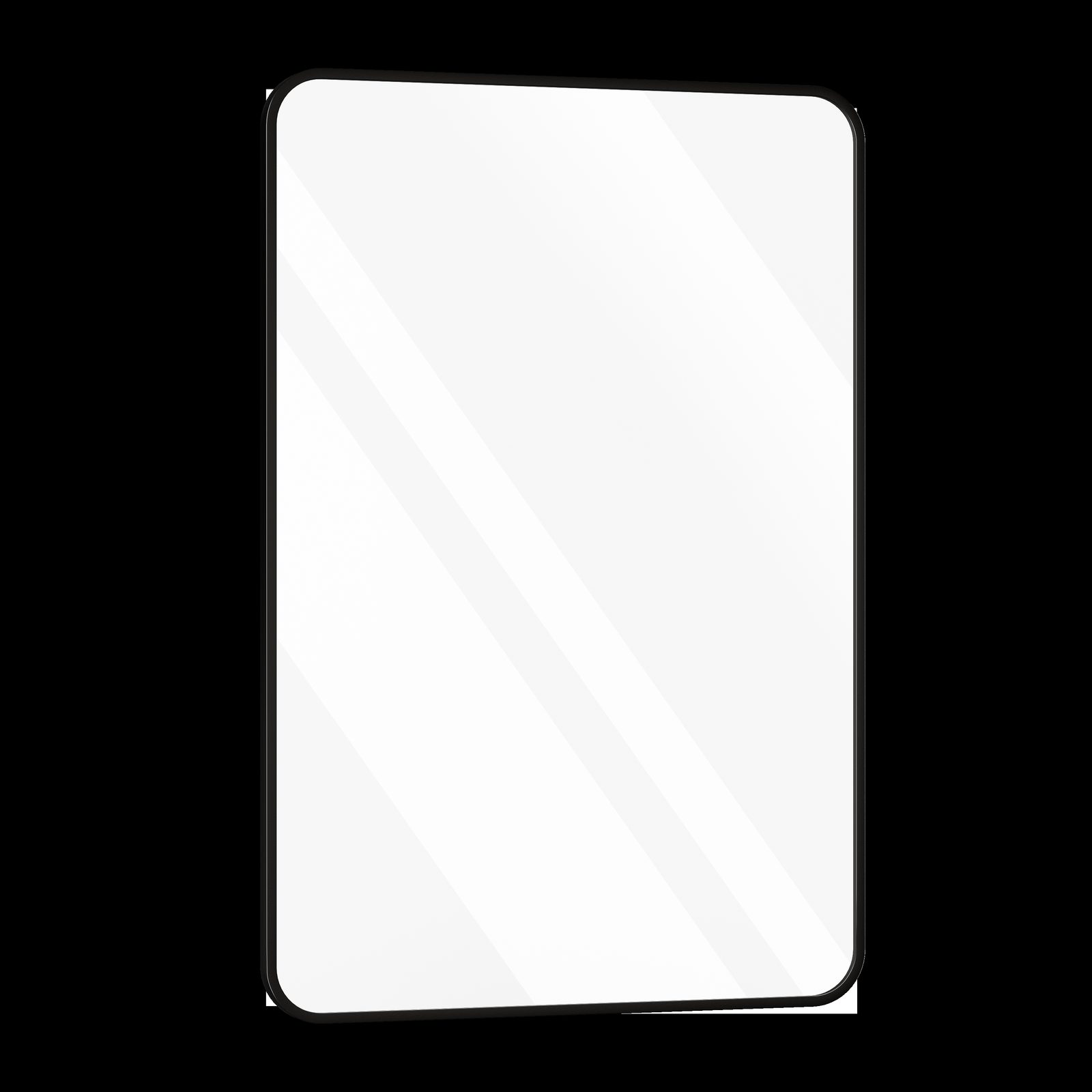 Rectangular mirror side view